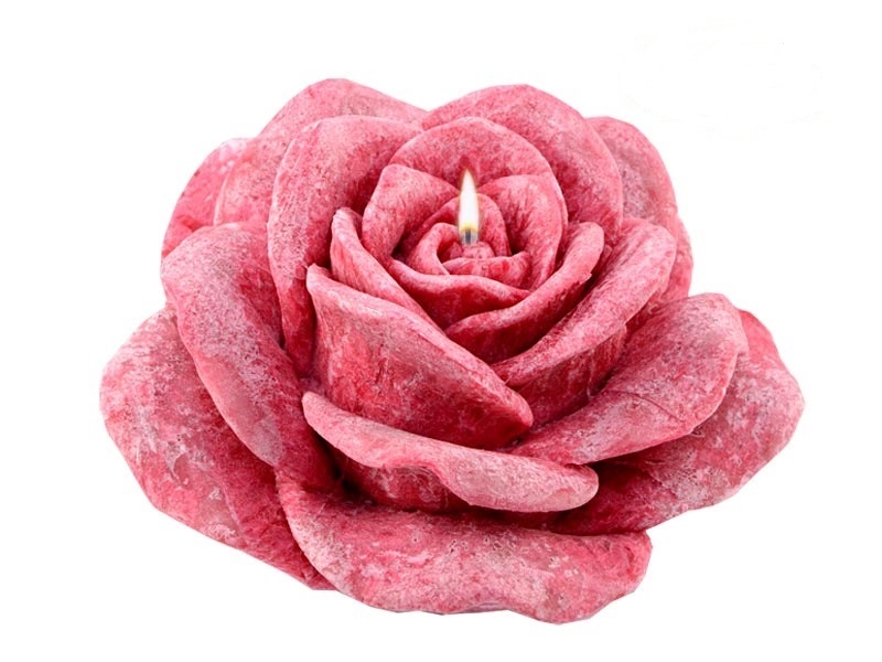 Ruža stearínová aromatická gigant - červená
