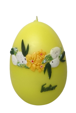 Sviečka vajce 140/100 Easter pistácia