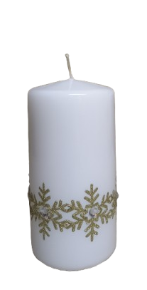 Valec KL4 Snowflakes biely
