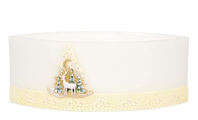 Lampión slza Santa´s reindeer ecru
