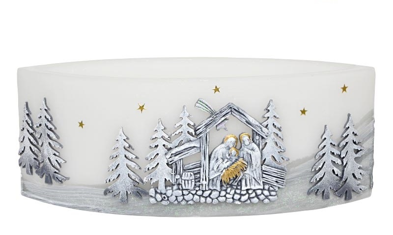 Lampión slza Betlehem sivý