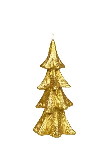 Vianočný stromček klasický malý zlatý