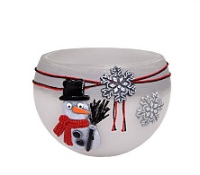 Lampión guľa 120 Snowman