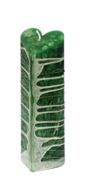 Smaragd - Energetická sviečka kameň 
